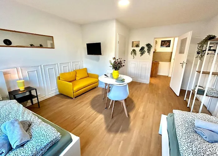 アパート Modernes 1 Fuer Monteure & Handwerker Mit Wlan *